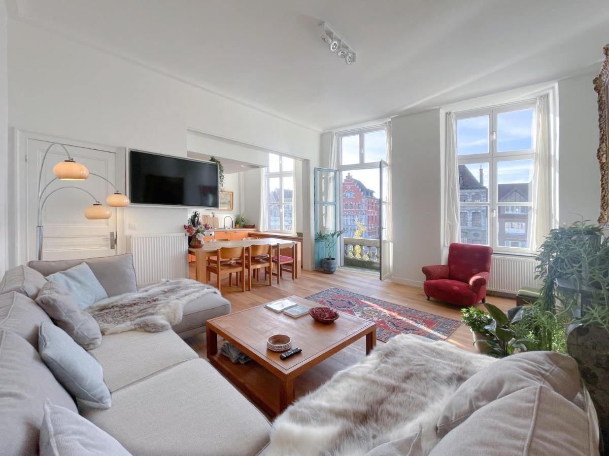 Appartement Spacieux & Calme Avec Vue Sur L'Escaut Tournai Eksteriør billede